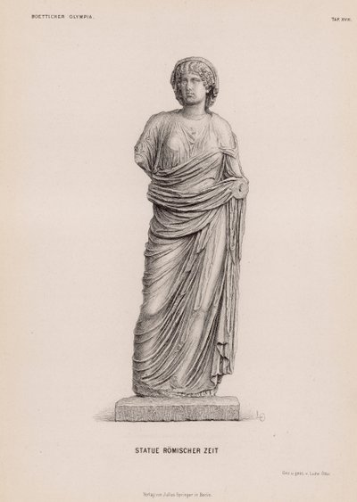 Statue de la période romaine d