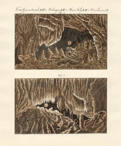 Grottes étranges - German School