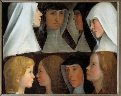 Études de postulantes et novices religieuses de l