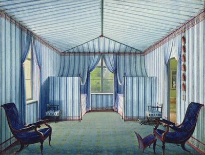 Salle de tente, après 1830 - German School