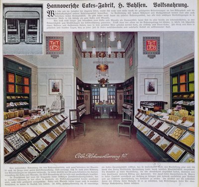 Le magasin Bahlsen à Cologne, c.1910 - German School