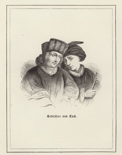 Les frères Van Eyck - German School