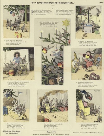 La joie de Noël des elfes - German School