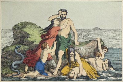 Le Déluge, illustration de L