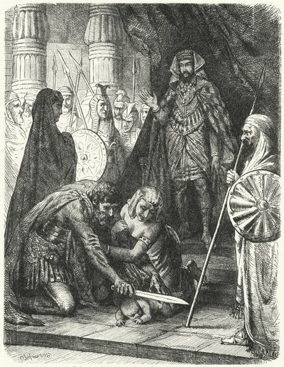 Le Jugement de Salomon - German School
