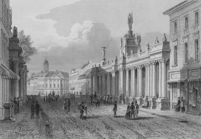 Le Koenigsbruecke et une partie de l