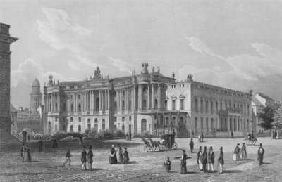 La Bibliothèque et le Palais des Princes de Prusse, Berlin - German School