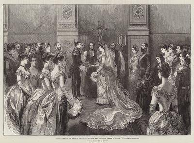 Le mariage du prince Henri de Prusse et de la princesse Irène de Hesse, à Charlottenburg - German School