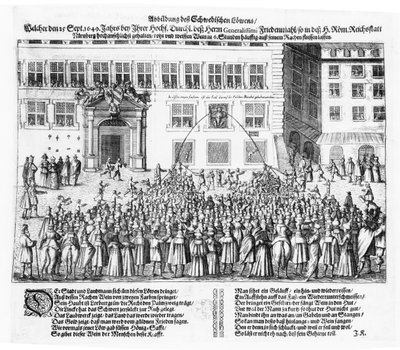 La paix de Nuremberg, 25 septembre 1649 - German School