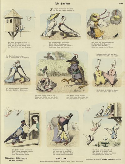Les pigeons - German School