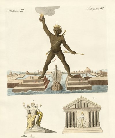 Les Sept Merveilles du Monde - German School