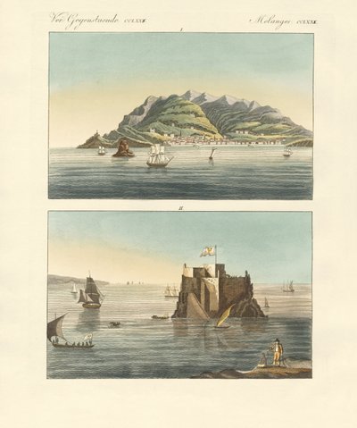 La ville de Funchal et le Fort Loo de l