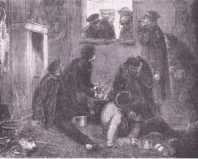 Le prince héritier de Prusse faisant la ronde, Histoire de la guerre entre la France et l