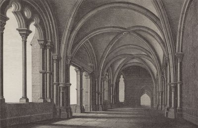 Le hall du monastère de Maulbronn, Bade-Wurtemberg, Allemagne - German School