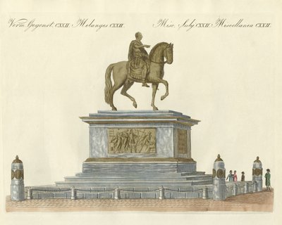 La statue de Joseph II devant le château de l