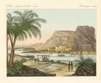 Le temple de Ypsambul - German School