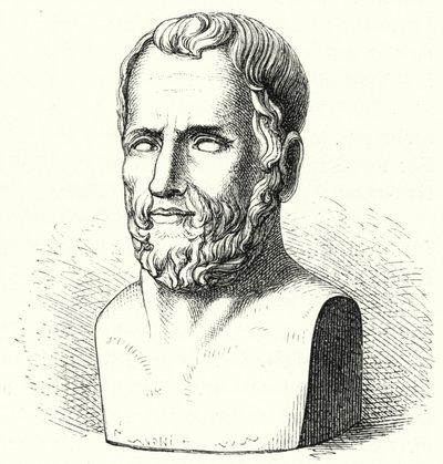 Théophraste, philosophe grec ancien - German School