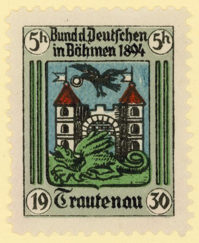Trautenau, Fédération des Allemands en Bohême, 1894 - German School
