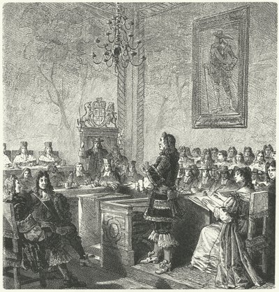 Procès de William Russell, Lord Russell, pour trahison contre le roi Charles II - German School