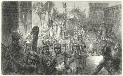 Procession triomphale d