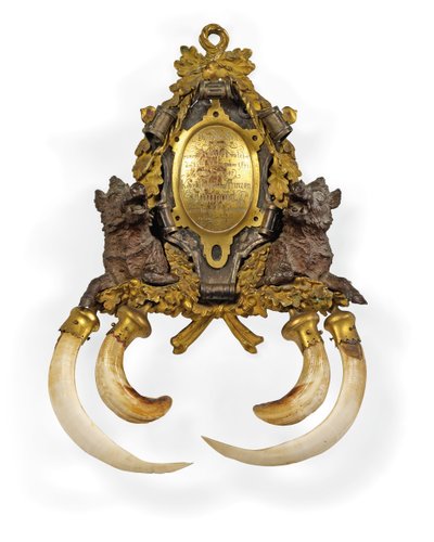 Trophée, Munich, vers 1845 - German School