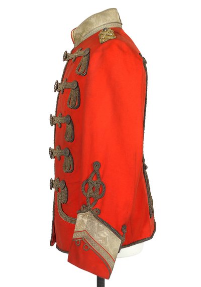 Tunique, SAR Le Duc de Connaught, 3e Hussards von Zieten, Armée allemande, avant 1914 - German School