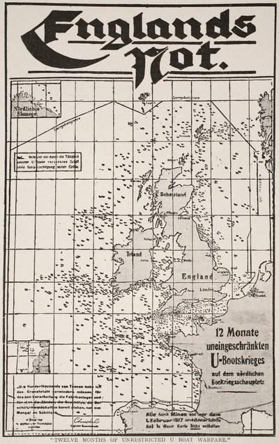 Douze mois de guerre sous-marine sans restriction, 1917-19 - German School