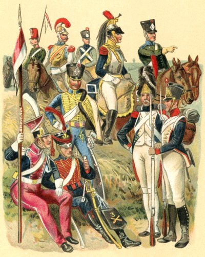 Uniformes des troupes françaises à l