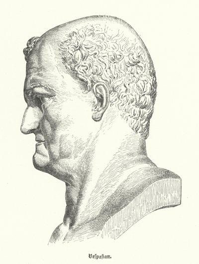 Vespasien, empereur romain - German School