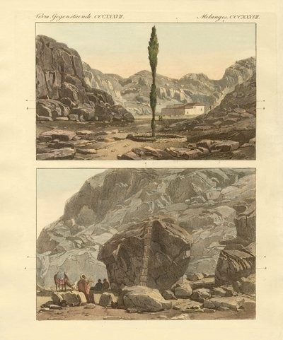 Vues du mont Sinaï - German School