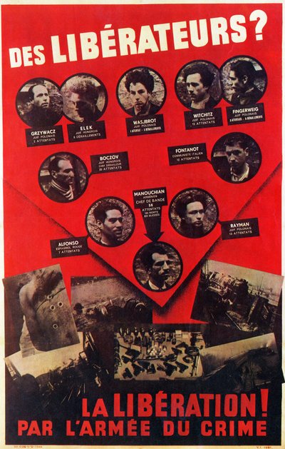 Seconde Guerre mondiale : Affiche allemande - German School