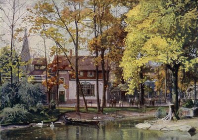 Restaurant Waldschanke, Jardin zoologique de Berlin, Allemagne - German School