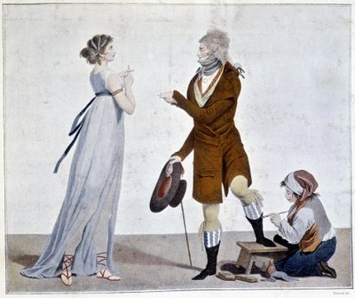 Merveilleux et incroyable, caricature allemande - German School