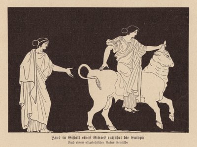 Zeus, sous la forme d