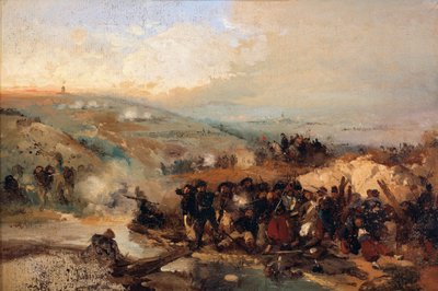 Capture de la tour de Malakoff, par Gerolamo Induno - Gerolamo Induno