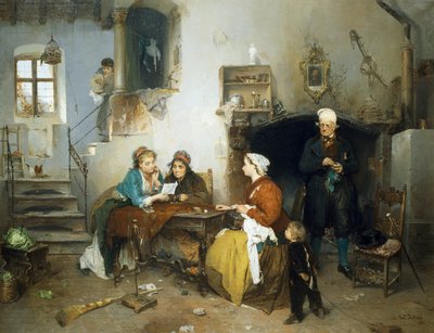 Lettre du camp - Gerolamo Induno