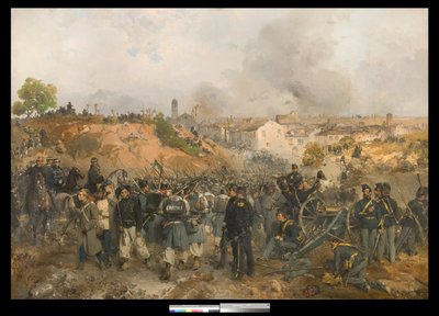 La Chute de Palestro, 30 mai 1859 - Gerolamo Induno
