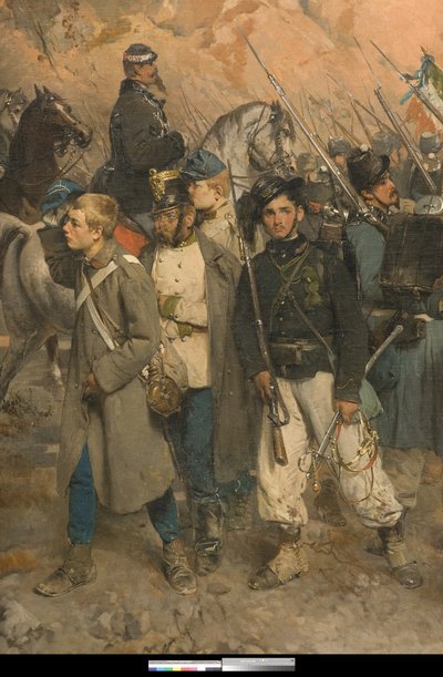 La Chute de Palestro, 30 mai 1859 - Gerolamo Induno