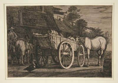 Le Chariot à Quatre Roues - Gerrit Claesz Bleker