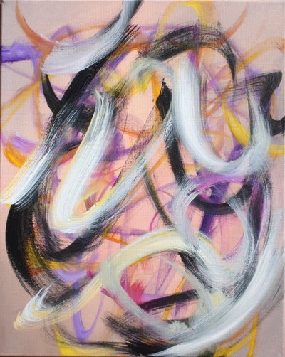 5498, 2022 (acrylique sur toile) - Gerrit Greve