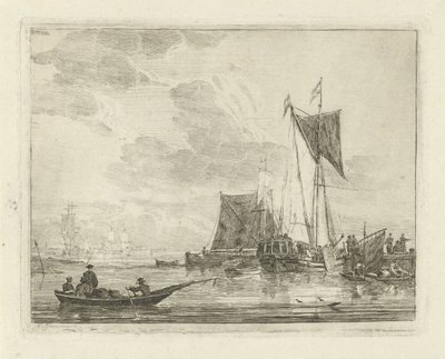 Navires à un quai - Gerrit Groenewegen