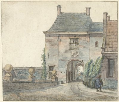 La porte du château de Heemstede - Gerrit Lamberts