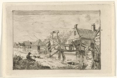 Pont en bois - Gerrit Lamberts