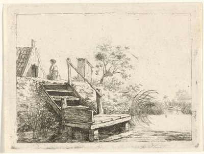 Escalier au bord de l