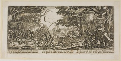 Les paysans se vengent, planche dix-sept de Les grandes misères de la guerre - Gerrit Lucasz van Schagen