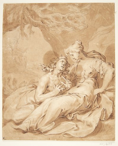 Couple amoureux - Gerrit Pietersz