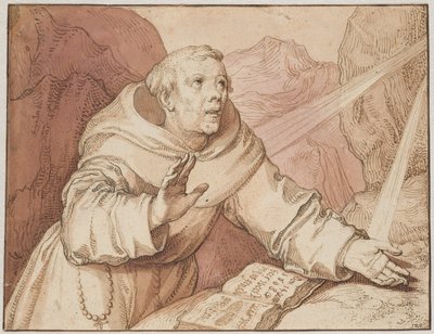 Saint François recevant les stigmates - Gerrit Pietersz.