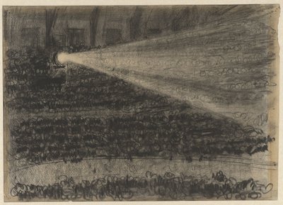Projecteur sur les spectateurs des tribunes du Cirque Carré - Gerrit Willem Dijsselhof