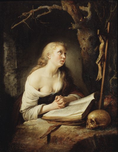 La Madeleine pénitente, vers 1650-65 - Gerrit Dou