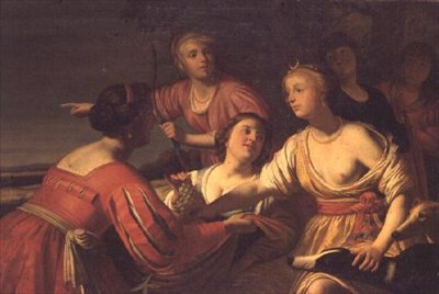 Diane et ses nymphes - Gerrit van (follower of) Honthorst